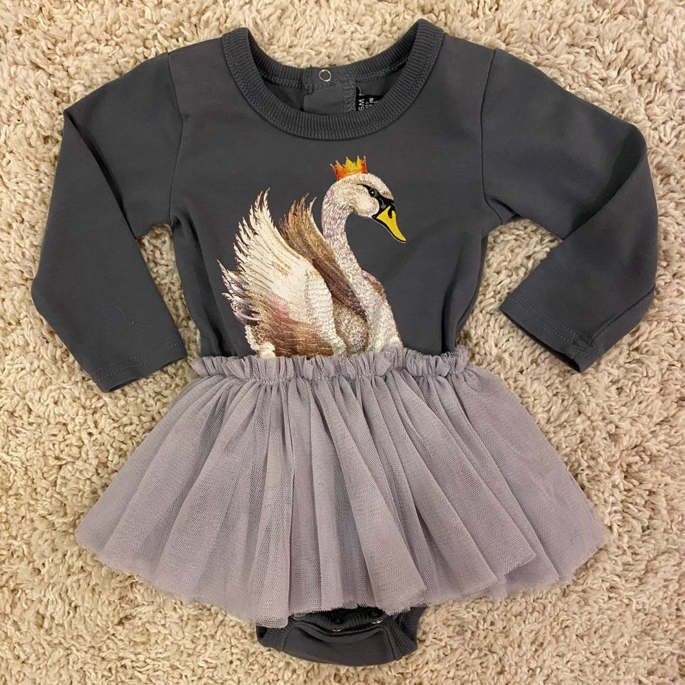 Long sleeve onesie with Tutu